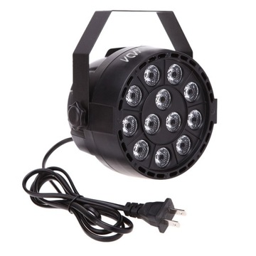 Oświetlenie sceniczne RGBW 15W DMX-512 8-kanałowe