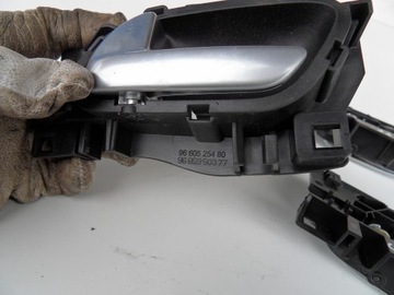 CITROEN C5 II III 08-11 КОМПЛЕКТ ВНУТРЕННИХ РУЧОК