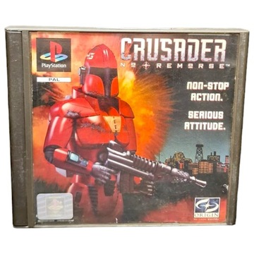 Ретро-игра CRUSADER NO REMORSE для Sony PlayStation (PSX PS1 PS2 PS3)