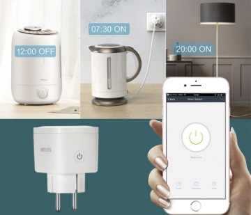 Набор умных розеток Tuya SMART WiFi + удлинительный кабель Smart WiFi