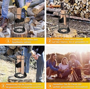 РАСКОЛКА ДРЕВЕСИНЫ ДЛЯ РАСКОЛКИ ДРОВ