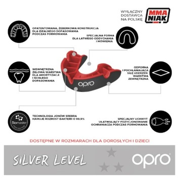 Капа Opro Silver GEN5 белая