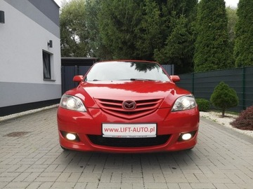 Mazda 3 I Hatchback 1.6 MZR 105KM 2006 Mazda 3 1,6 DOHC 105KM Klimatronk Isofix Halogeny, zdjęcie 1