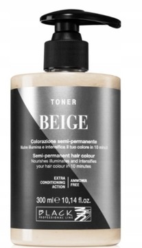 Black Professional toner Beżowy Beżowa maska 300ml