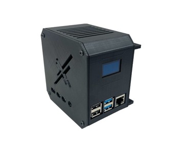 Настольный корпус мини-ПК Raspberry Pi 4 для SSD-накопителя