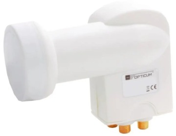Konwerter satelitarny na 4 ROBUST 0,1dB LNB Quad Opticum do 12,75 GHz