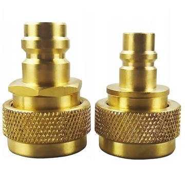Zestaw Adaptery z R1234yf na R134a do nabijania klimatyzacji HP + LP