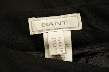 GANT spodnie eleganckie w kant z mankietem wełna lycra 100% * 38 40