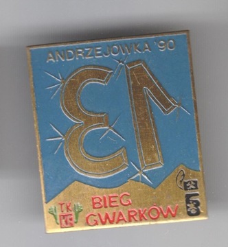 13 BIEG GWARKÓW 1990 ANDRZEJÓWKA
