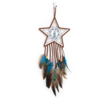 DREAMCATCHER ŁAPACZ SNÓW BOHO AMULET 13 x 55 CM