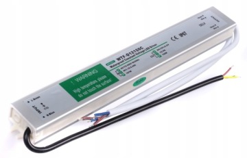 БЛОК ПИТАНИЯ ДЛЯ СВЕТОДИОДОВ 24В 150Вт IP67 6.25A SLIM PRO IP67