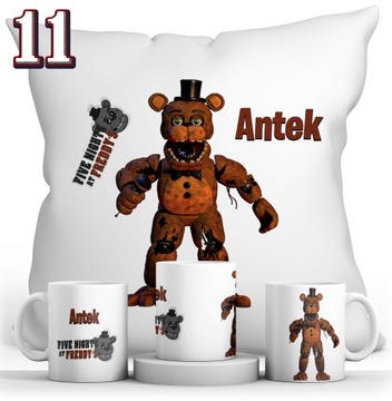 НАБОР ПЯТЬ НОЧЕЙ У ФРЕДДИ: КРУЖКА + ПОДУШКИ