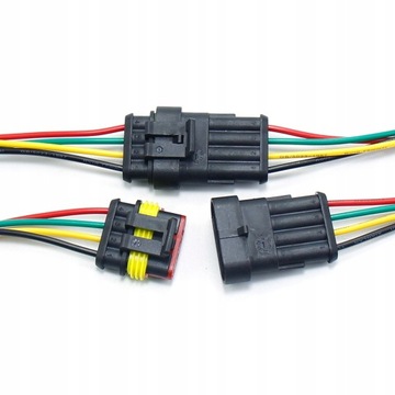 KOSTKA WTYK ZŁĄCZE HERMETYCZNE SUPERSEAL 4 PIN