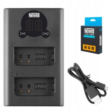 Двухканальное зарядное устройство Newell DL-USB-C BLN1 Olympus
