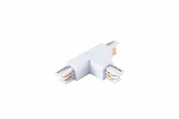 Łącznik Lampy Track Light Biały 3-obwodowy Typ: T