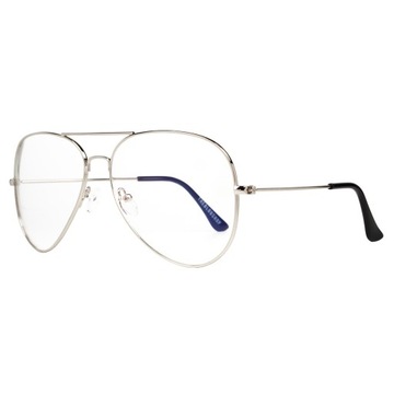 ПРОЗРАЧНЫЕ ОЧКИ С ЗАЖИМАМИ, АНТИРЕФЛЕКСНЫЕ ЛИНЗЫ