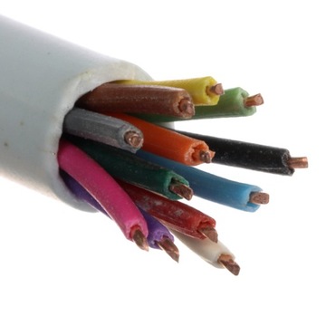 Монтажный кабель сигнализации/телефона с начала года 12x0,5 медь PL – 10м