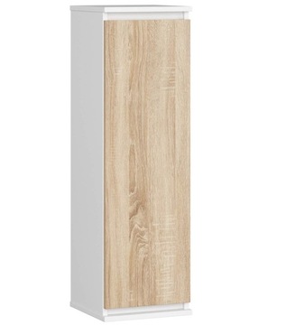 Szafka wisząca W30 Biały/Dąb Sonoma 30x99x30 cm