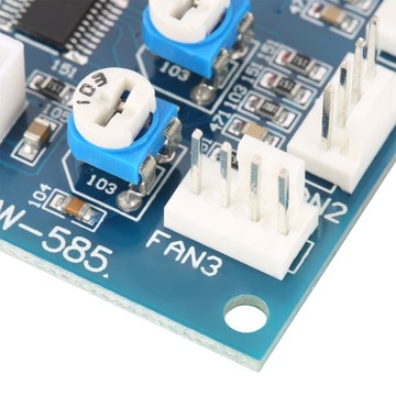 DC 12V czteroprzewodowy termostat PWM regulator