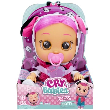 ПЛАТЬЯ CRY BABIES BABY DALMATIAN DOTTY DOLL