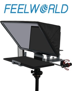 Телесуфлер Feelworld TP16 для смартфонов и планшетов с экраном до 16 дюймов.