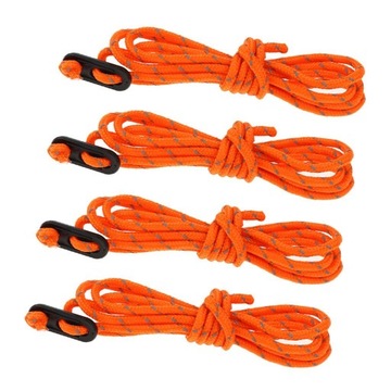 4 шт., палатка Guyline, светоотражающая нейлоновая веревка и