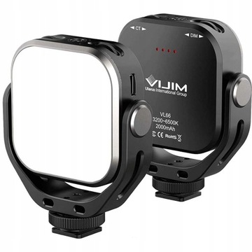 Светодиодная вращающаяся видеофотографическая лампа Ulanzi VL66 MINI SMALL LIGHTING