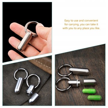 Кошелек-брелок-кошелек-мини-органайзер для лекарств