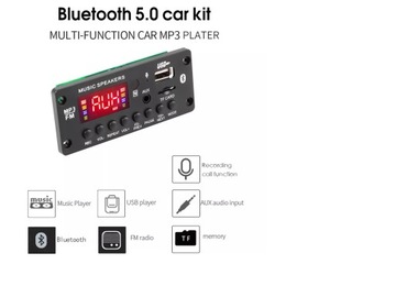 Модуль Bluetooth 5 для радио Сэма. МП3. AUX USB-пульт дистанционного управления