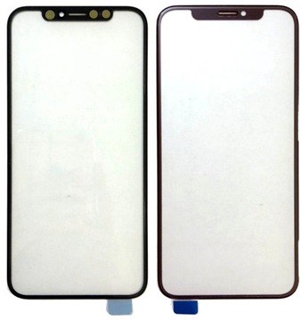 Szybka wyświetlacza Iphone X z klejem OCA