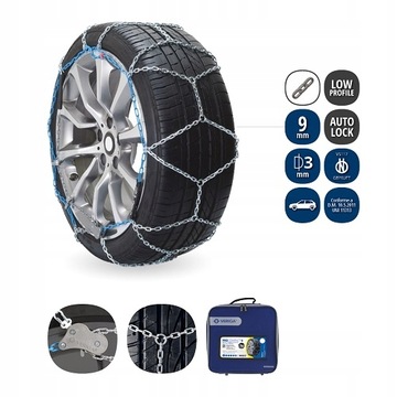 Łańcuchy Veriga ProCompact 215/40R18 205/45R18