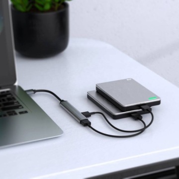 АДАПТЕР РАЗВЕТВИТЕЛЬ АДАПТЕР РАЗВЕТВИТЕЛЬ USB-C 3.1 OTG 4x USB-A