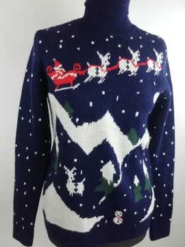 Sweter świąteczny Topman rozmiar 36
