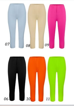 ЛЕГГИНГИ BABMUS, 3/4 ЦВЕТА, ЛЕГИНГИ, цвета с/м