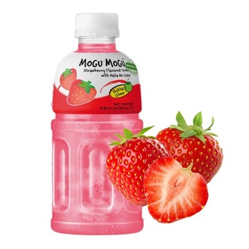 Napój truskawka 320ml kokos Nata de Coco Mogu Mogu