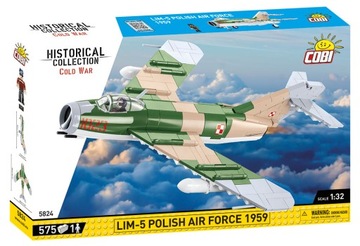 COBI 5824 Samolot LIM-5 POLISH AIR FORCE 1959