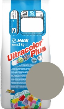FUGA MAPEI ULTRACOLOR PLUS 2kg 115 SZARY RZECZNY
