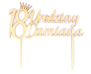 ТОРТ-ТОППЕР на 18-летие с короной на твое имя!