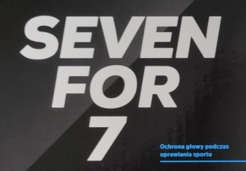 Шлем Seven For 7 со светодиодной подсветкой, размер L 58-61 см, черный