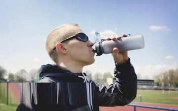 БУТЫЛКА ДЛЯ ВОДЫ TRITAN БЕЗ BPA 1000 МЛ РОЗОВАЯ