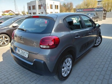 Citroen C3 III Hatchback 1.2 PureTech 110KM 2019 Citroen C3 Klimatyzacja Navi Komputer Tempomat 1.2 Benzyna 110KM, zdjęcie 6