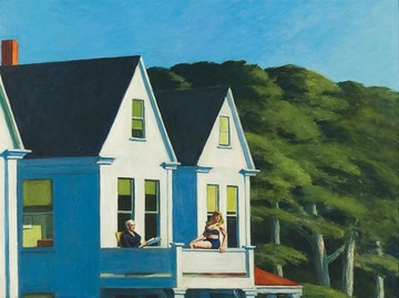 Rep E. Hopper Second Story Sunlight 90x70 obraz