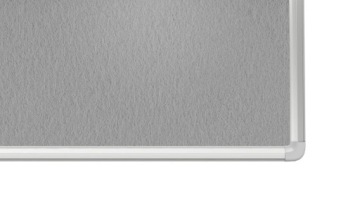 Текстильная доска 200x100 см GREY алюминиевая рама