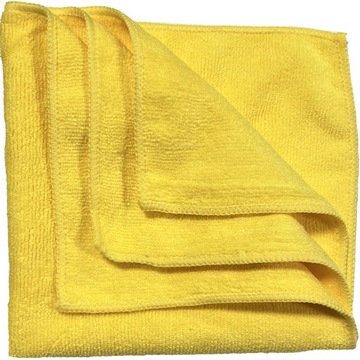 Miękka Mikrofibra szmatka 40x40cm 320g ŻÓŁTA