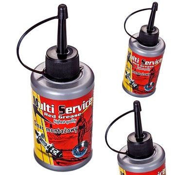 Smar montażowy Multiservice Red Grease 70ml aplika