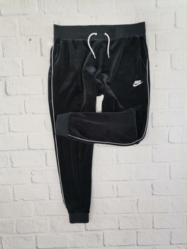 NIKE Velour Joggers Dresy Damskie Spodnie Dresowe L Igła