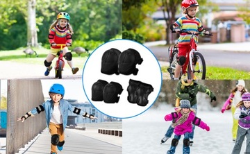 Dzieci Ochraniacze Na Rowerek Biegowy Deskorolkę Ochronny Na Kolana Łokcie