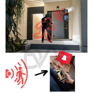 ВНЕШНЯЯ ВОДОНЕПРОНИЦАЕМАЯ IP66 ТРУБОЧНАЯ КАМЕРА IP PoE 8MPX HQ ZOOM PL