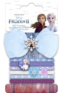 Набір аксесуарів для волосся Frozen II рожевий/fiole