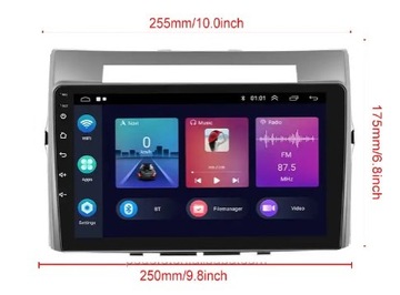 РАДИО 2 DIN ANDROID 2 ГБ GPS BT WIFI TOYOTA COROLLA VERSO 2004-2009